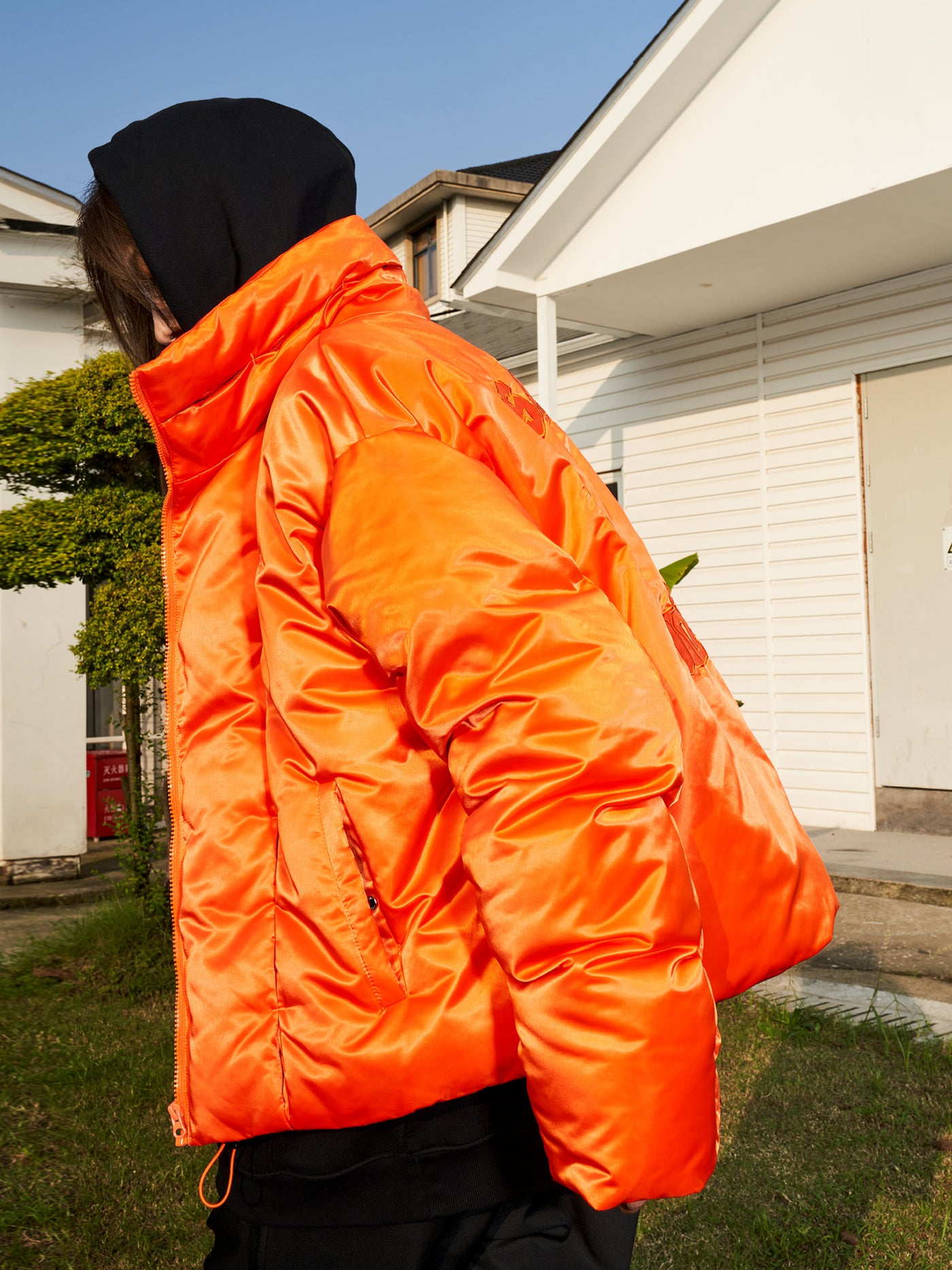 DONCARE(AFGK) “Logo parka jacket”