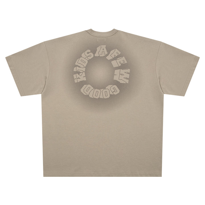 DONCARE(AFGK) "Spray logo tee"