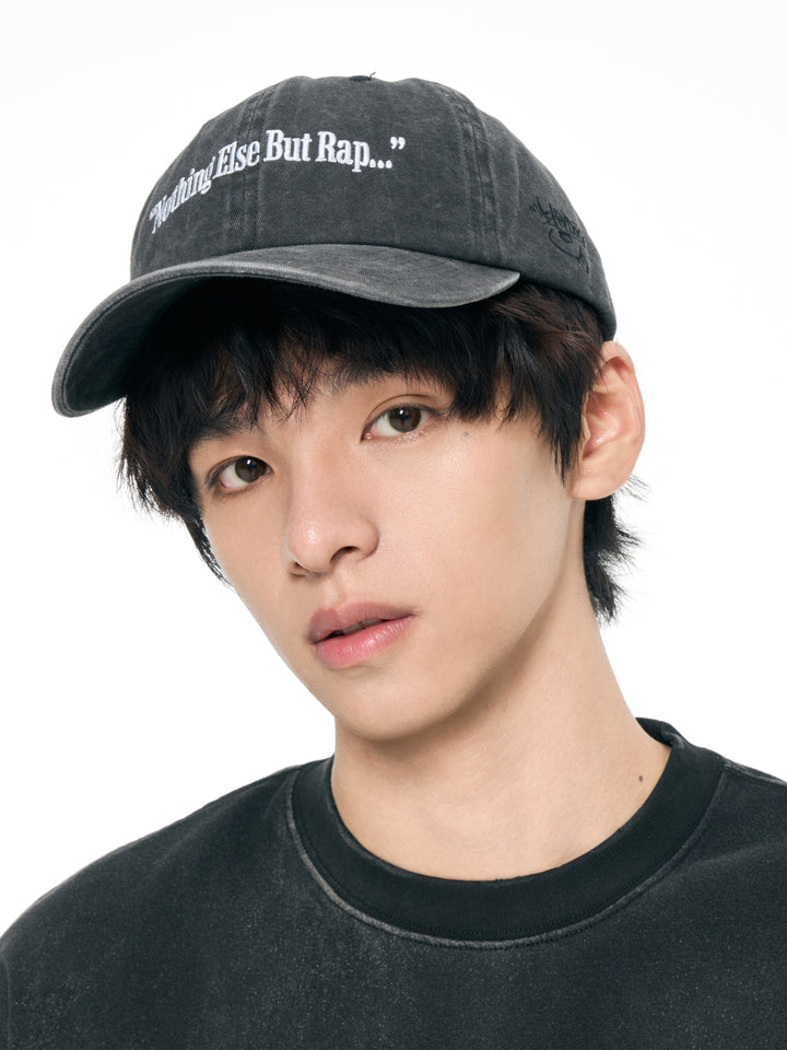 AFGK X MCHOTDOG "SLOGAN HAT" - BLACK