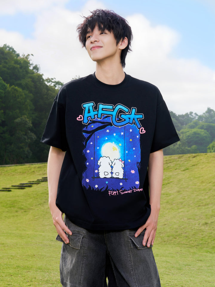 AFGK x Tombonia "Painting logo tee"