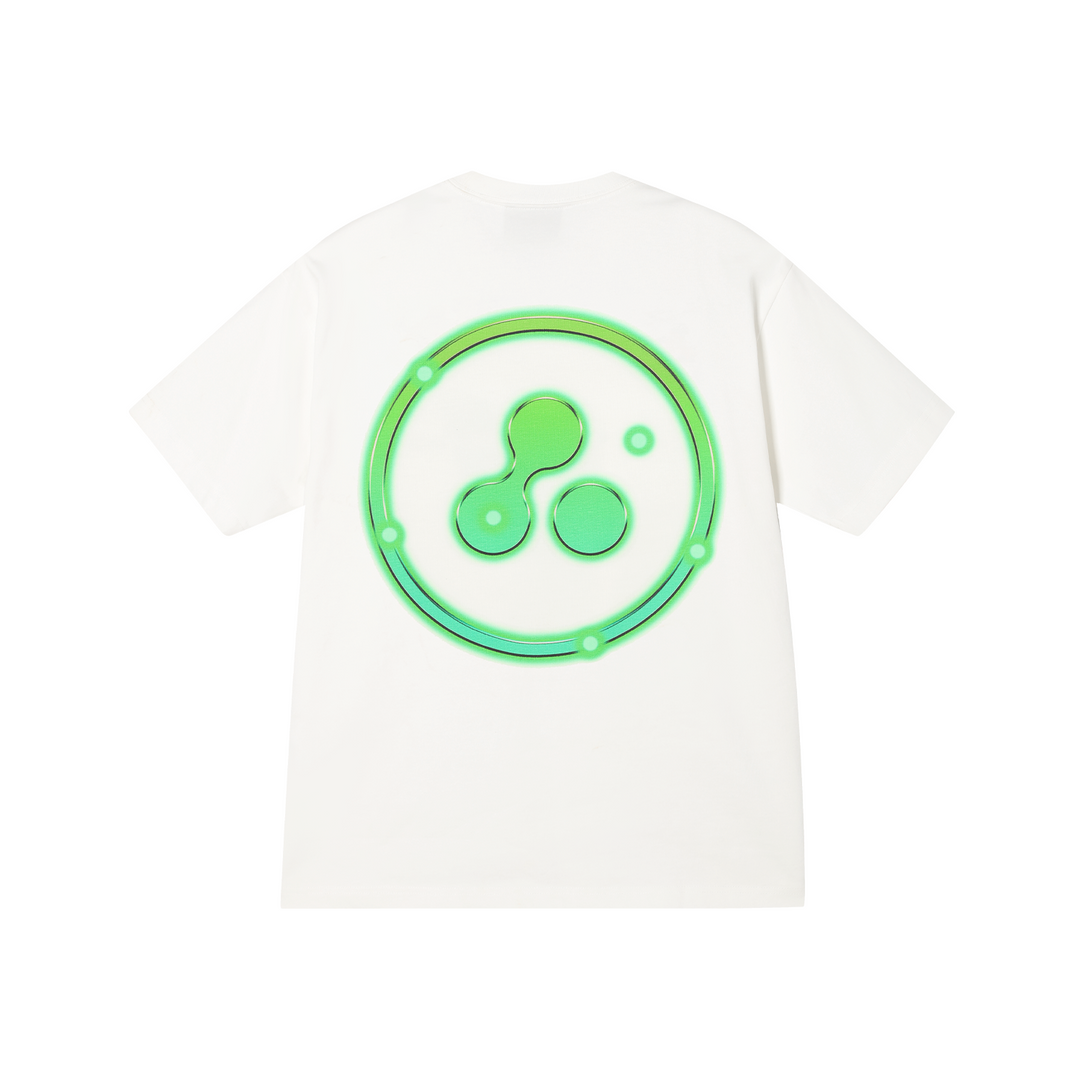 DONCARE(AFGK) "Lazer circle logo tee"