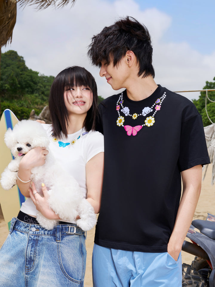 AFGK x Tombonia "Necklace logo tee"
