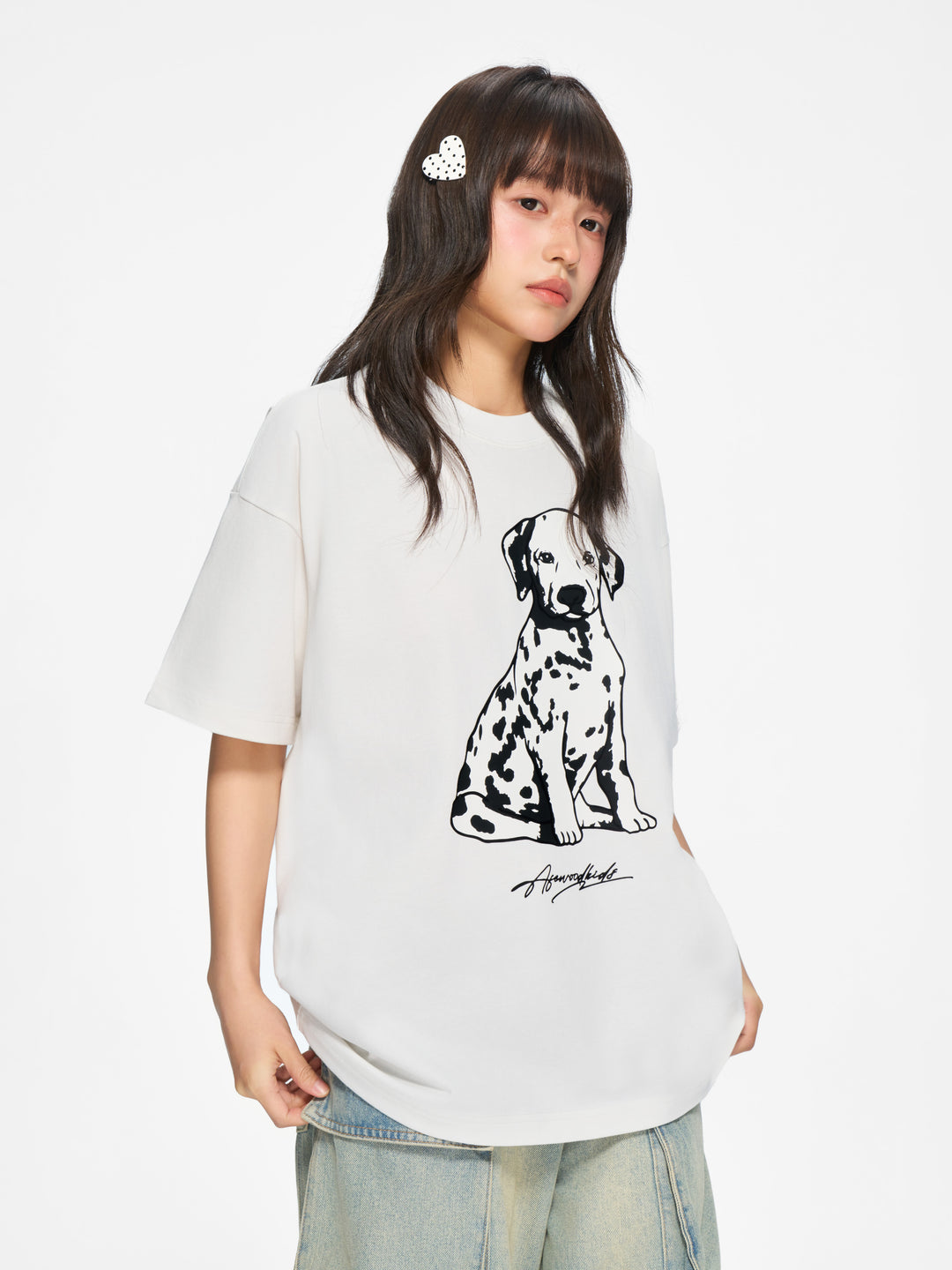 (AFGK) "Dalmatian Graphic Tee"