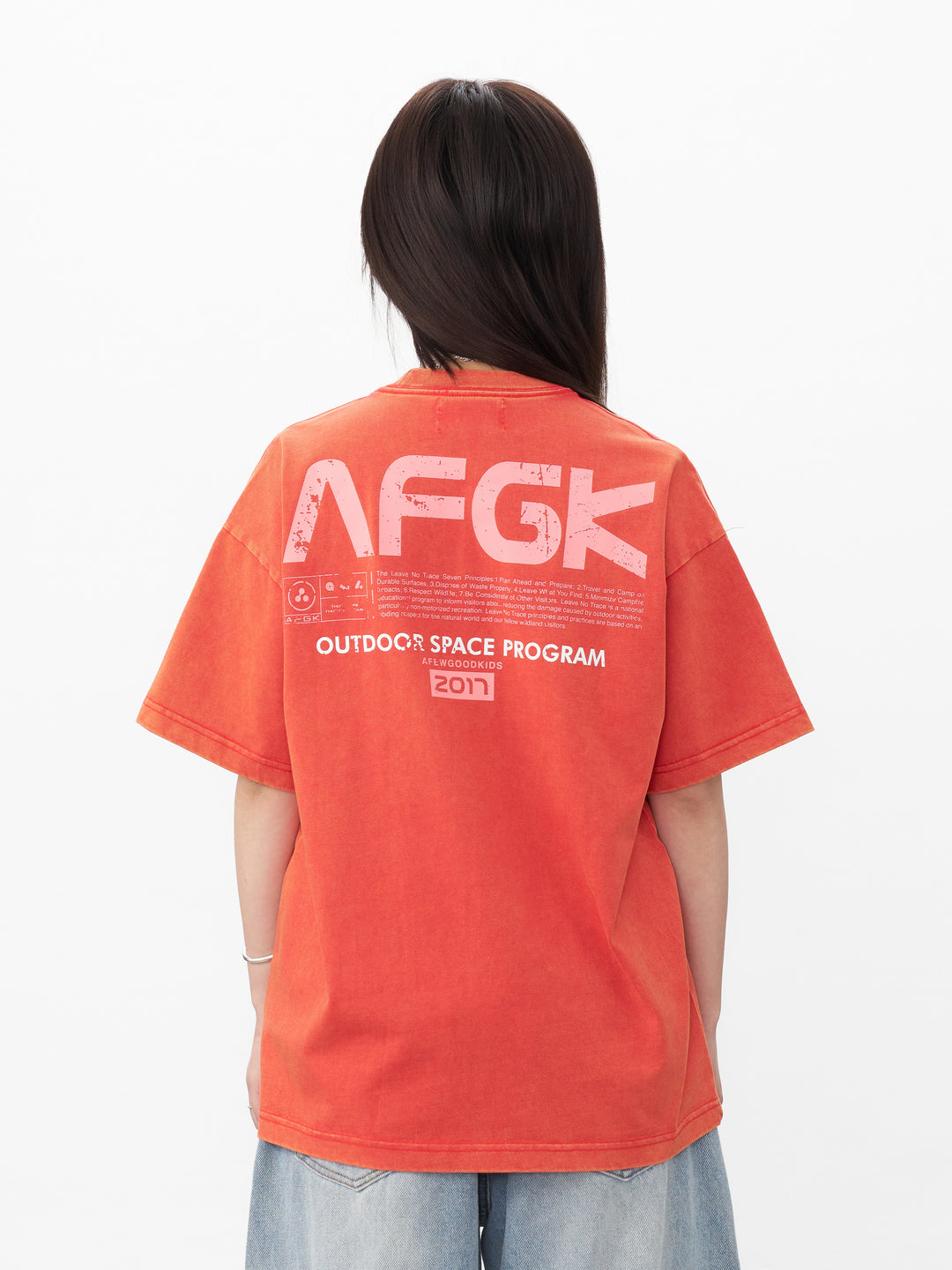 DONCARE(AFGK) "Space vintage tee"