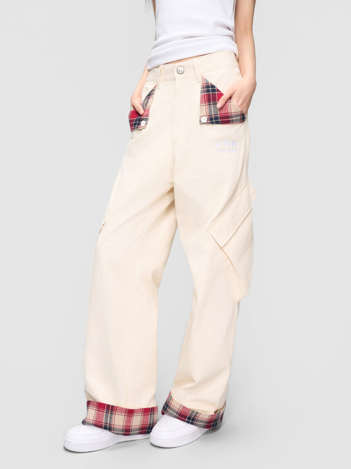 DONCARE(AFGK) "Ethnic pocket trousers"