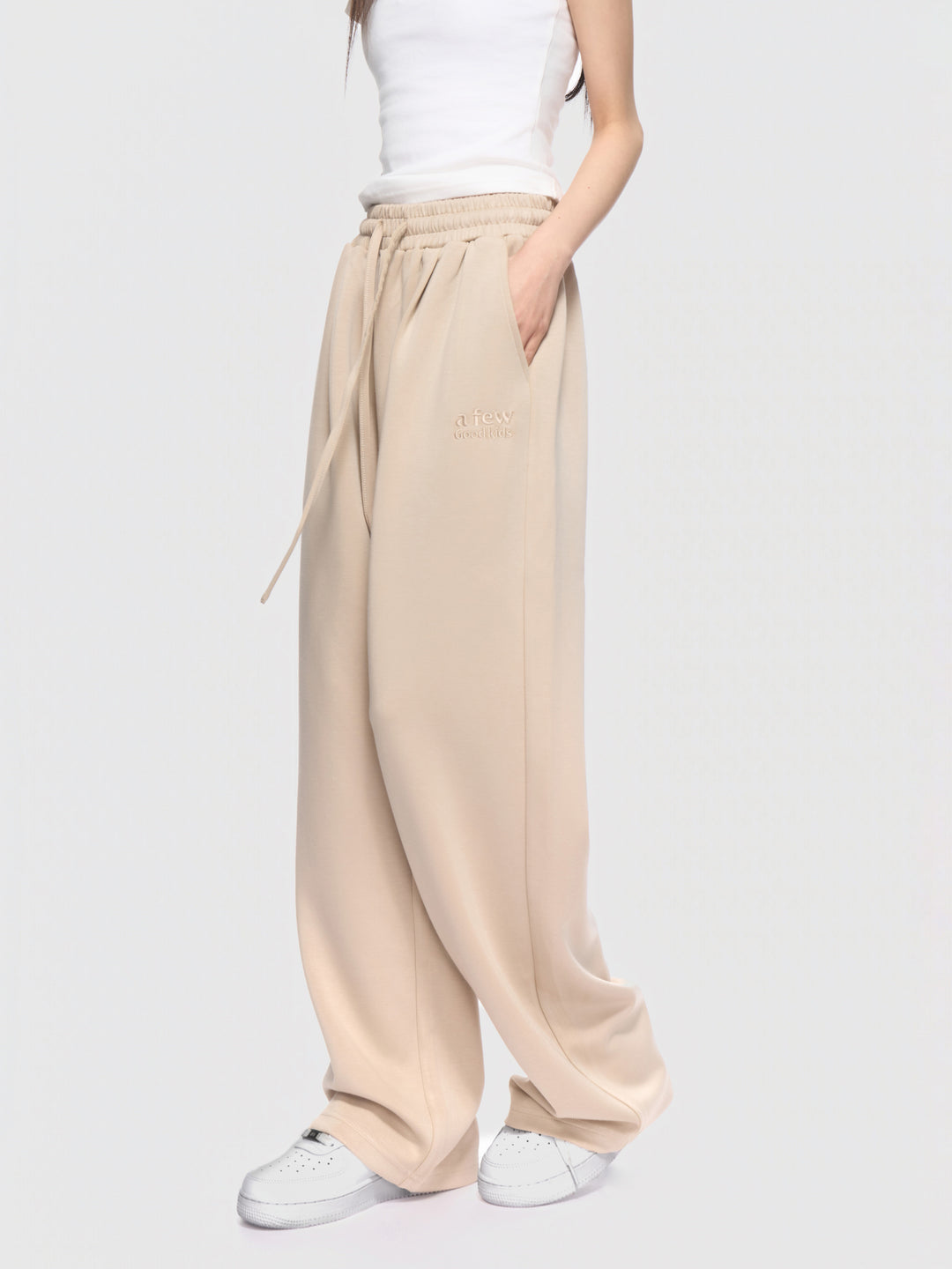 (AFGK) « Pantalon à logo basique »