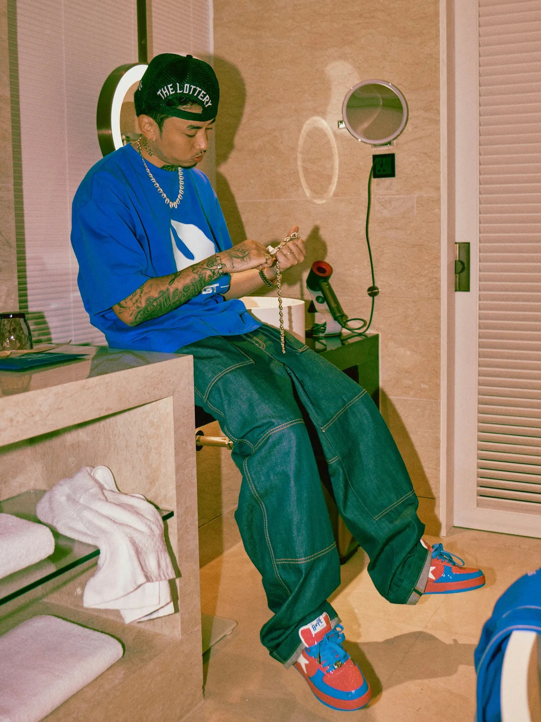 The lottery GT "Silver logo tee"