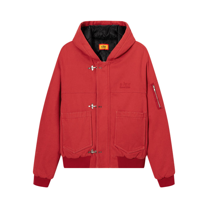 DONCARE(AFGK) "Canvas clasp hooded jacket"