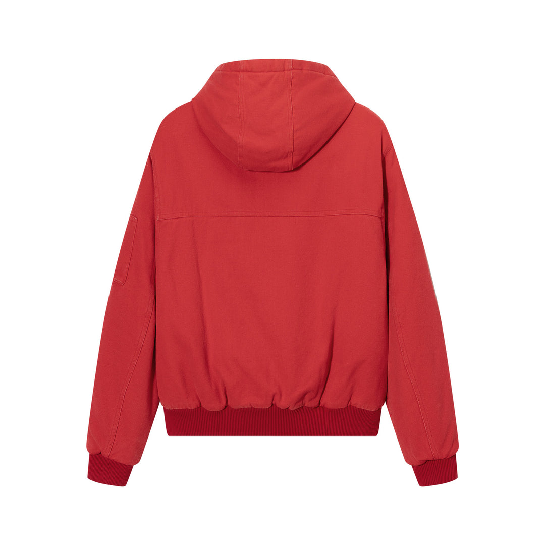 DONCARE(AFGK) "Canvas clasp hooded jacket"