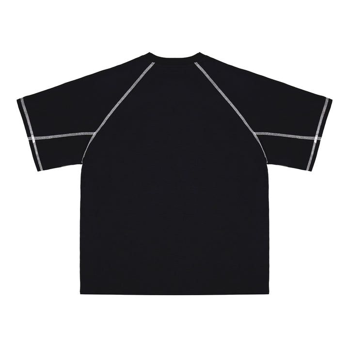 (AFGK) "Contrast Stitch Tech Tee"