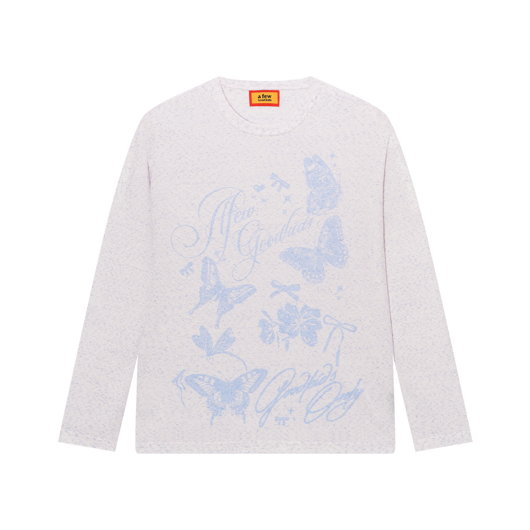 DONCARE(AFGK) "Butterfly logo sweatshirt"
