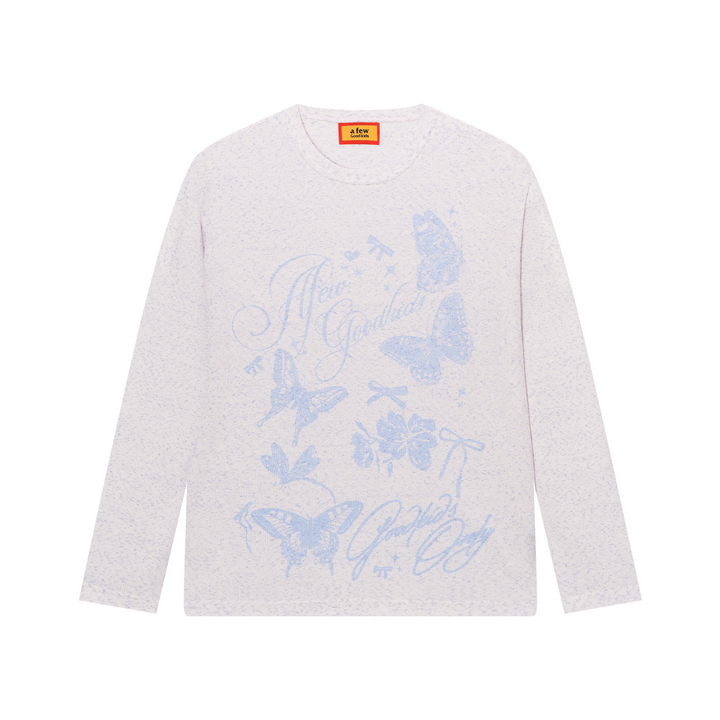 DONCARE(AFGK) "Butterfly logo sweatshirt"