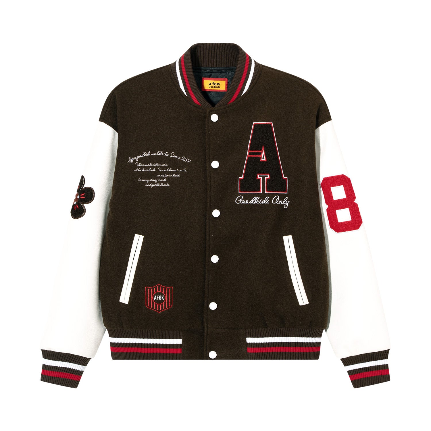 スタジャン DON CARE   LOGO VARSITY JACKET DONCARE(AFGK) 