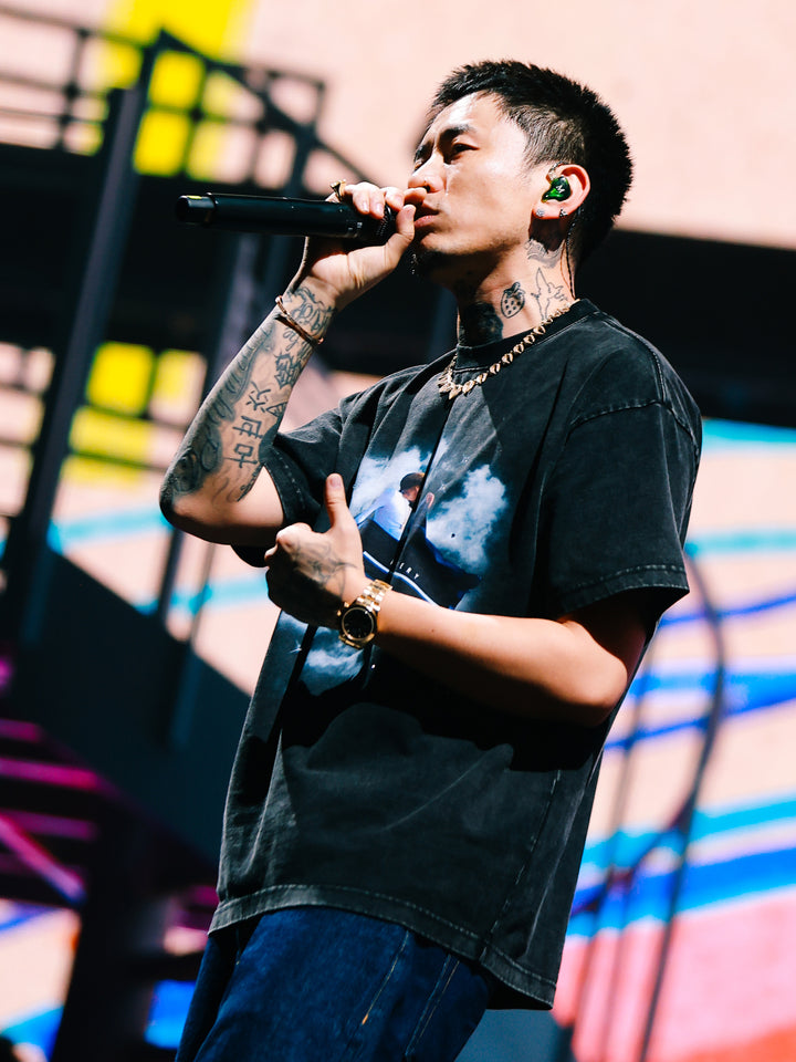 (AFGK) "The Lottery Tour Vintage Washed Graphic Tee"