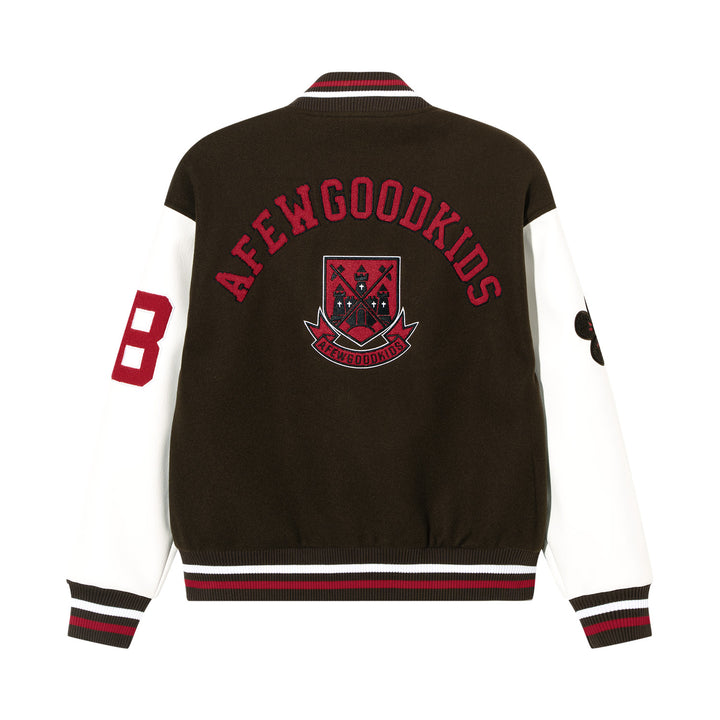 DONCARE(AFGK) "Logo badge varsity jacket"