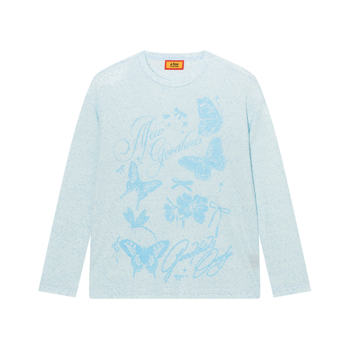DONCARE(AFGK) "Butterfly logo sweatshirt"