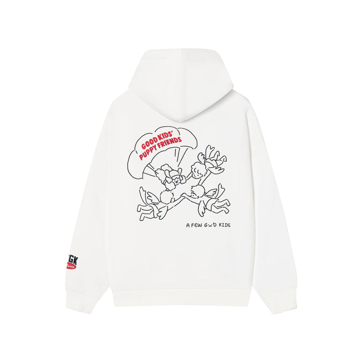 AFGK X TOMBONIA "Parachute puppy logo hoodie"