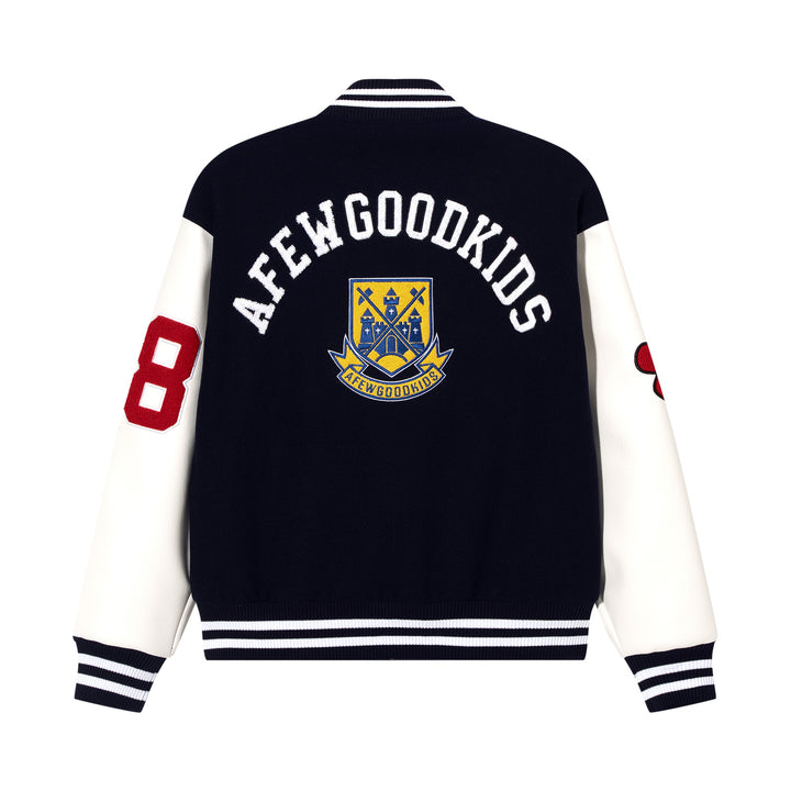 DONCARE(AFGK) "Logo badge varsity jacket"