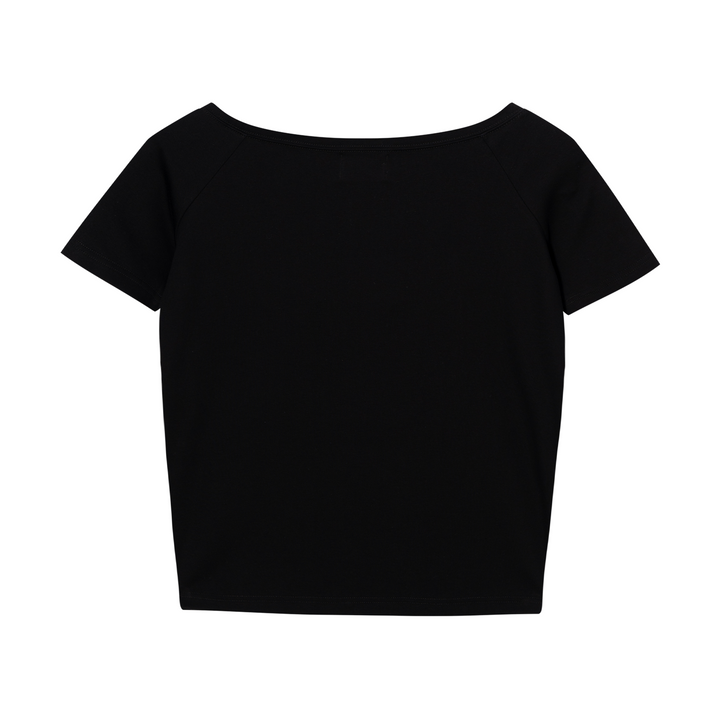DONCARE(AGFK) "Off-shoulder top shirt"