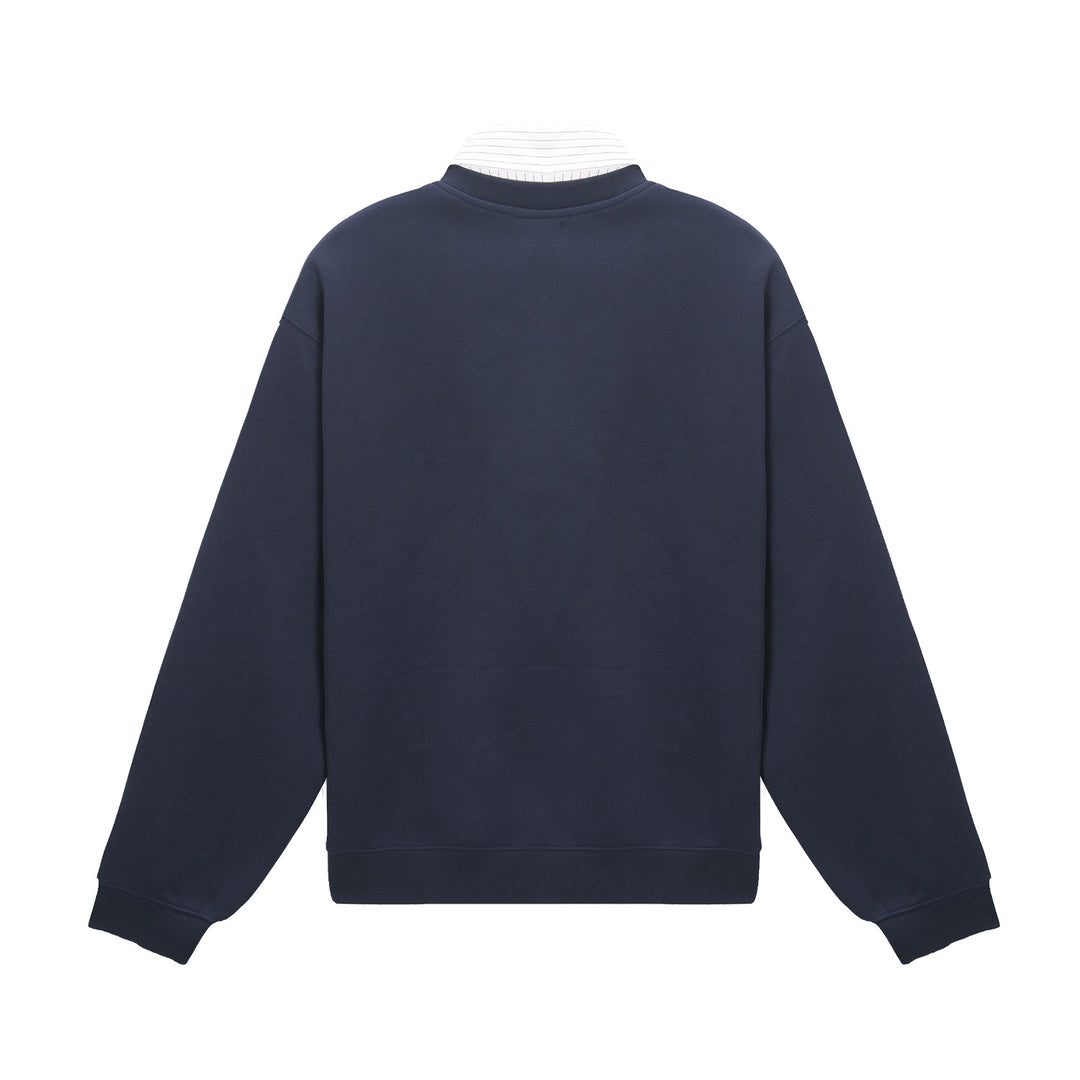 (AFGK) "Layered Collar Sweatshirt"