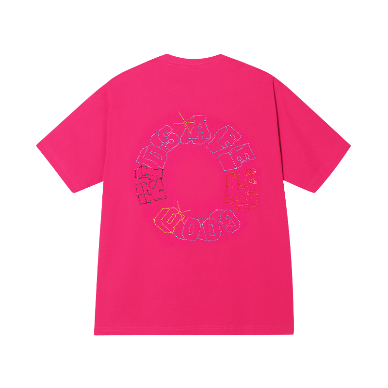 DONCARE(AFGK) “Rhinestone star logo tee”