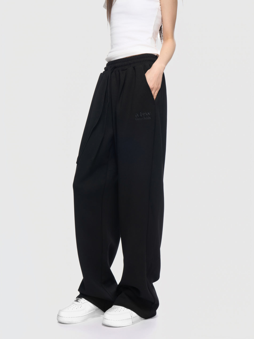 (AFGK) « Pantalon à logo basique »
