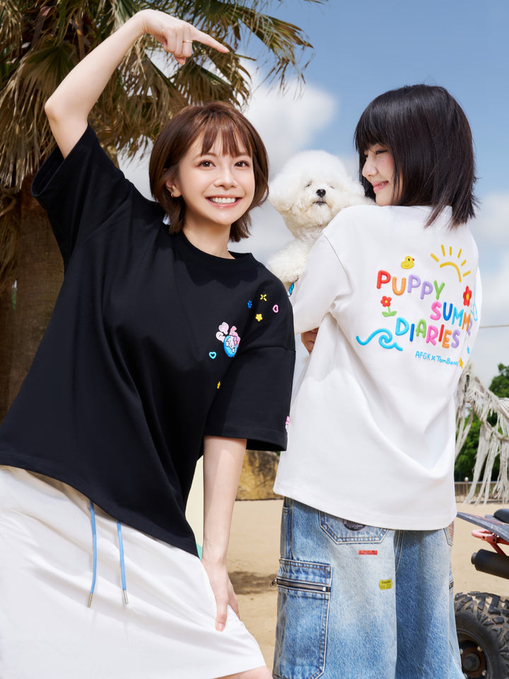 AFGK x Tombonia "Rainbow logo tee"