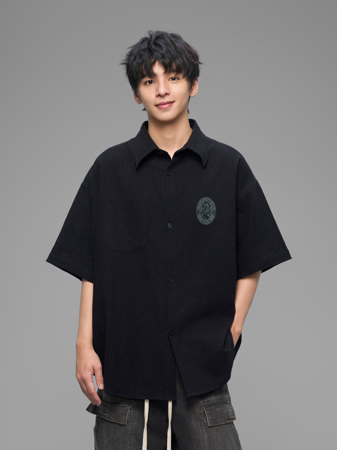 DONCARE(AFGK) "Linen shirt"