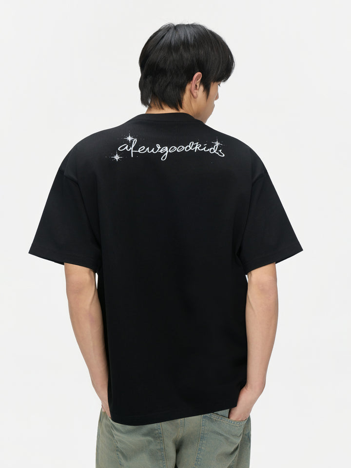 (AFGK) "Midnight Motel Vintage Print Tee”