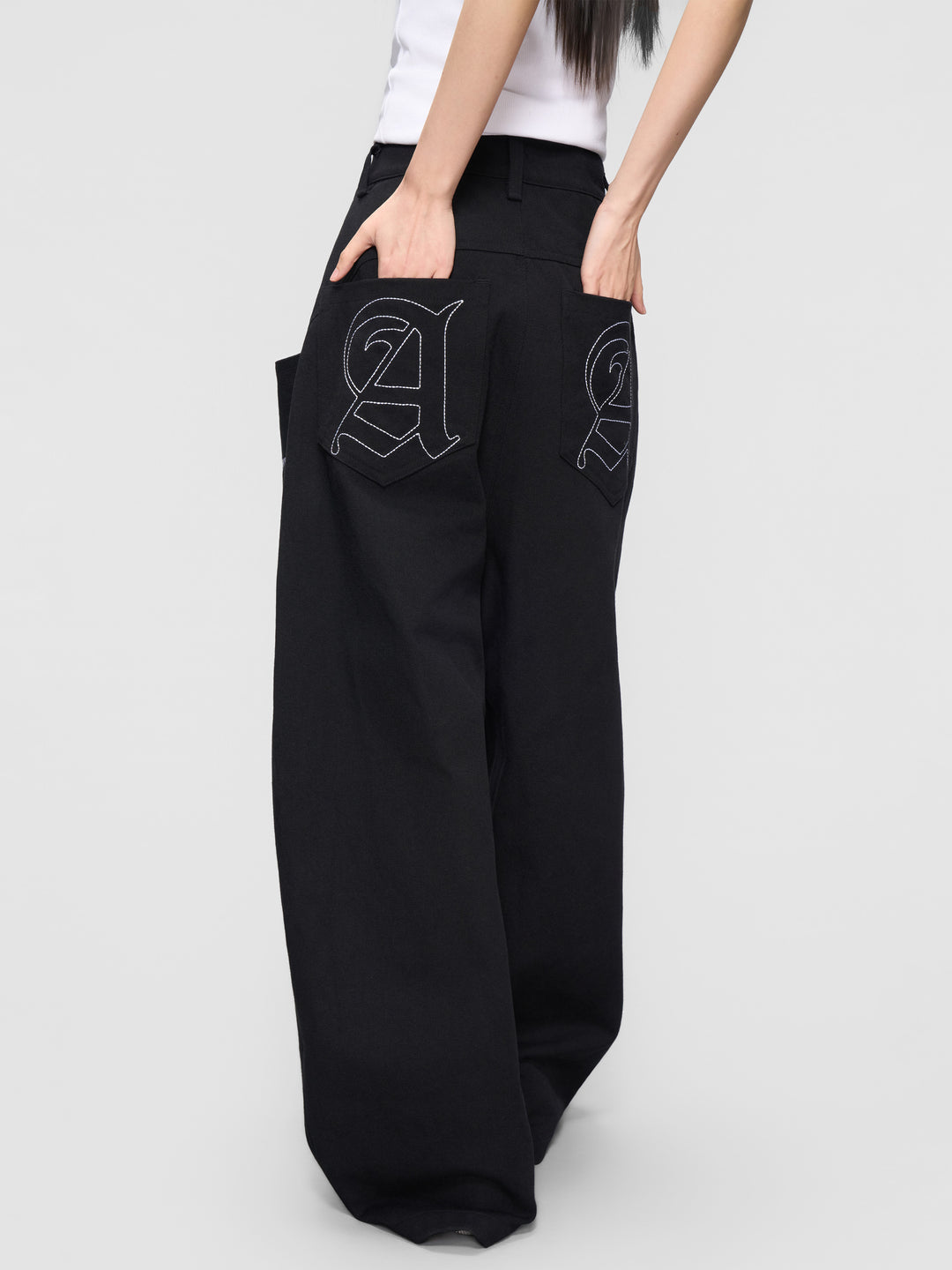 DONCARE(AFGK) "Canvas clasp trousers"