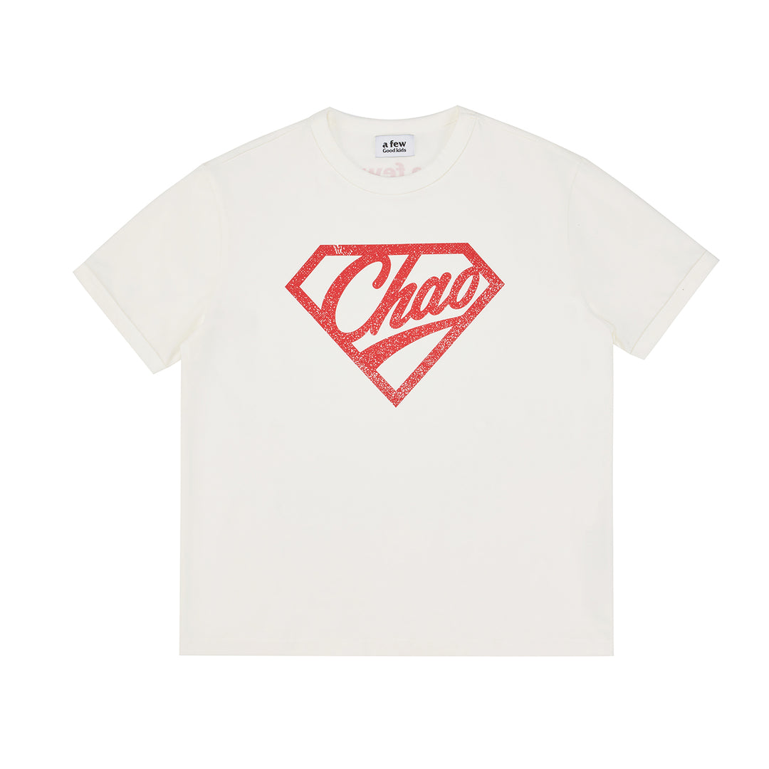 (AFGK) “Chao” Superman-Shield Graphic Tee