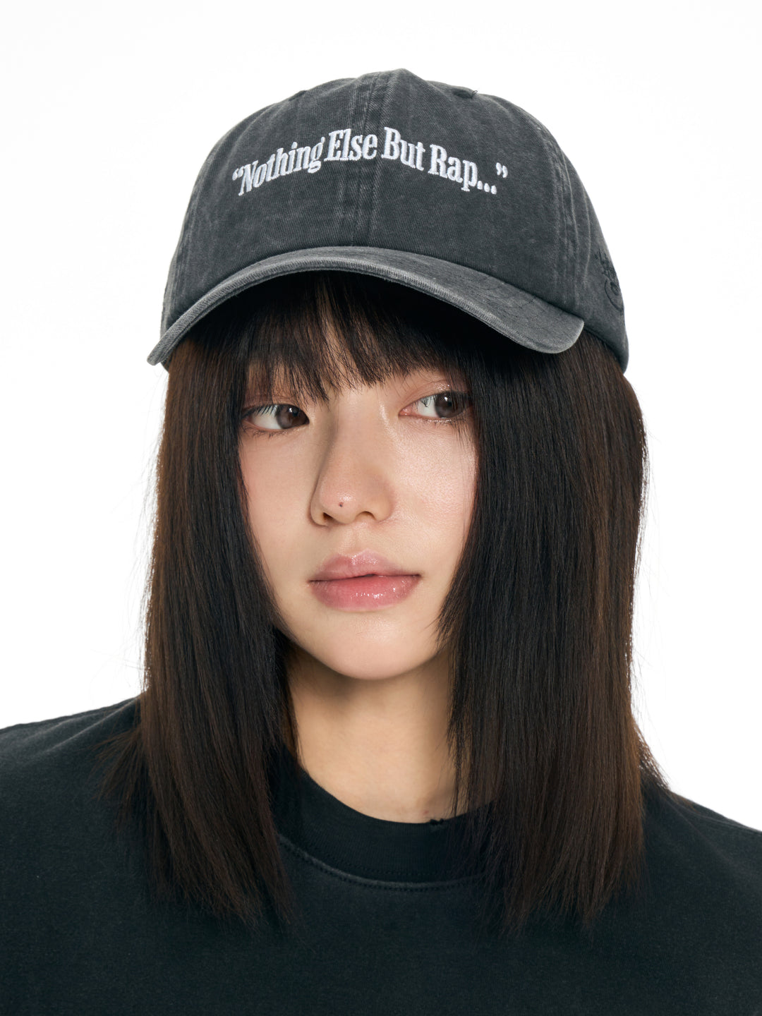 AFGK X MCHOTDOG "SLOGAN HAT" - BLACK