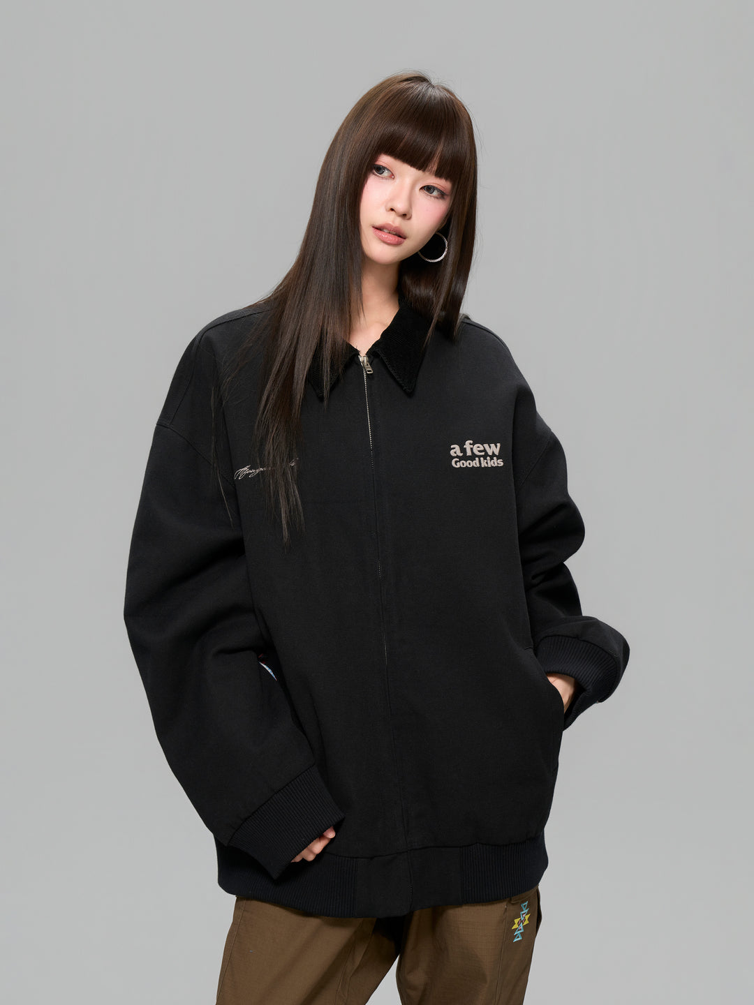 DONCARE(AFGK) "Ethnic Style detroit jacket"
