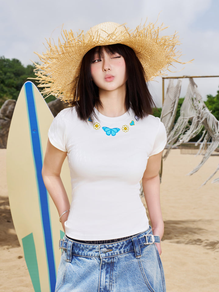 AFGK x Tombonia "Necklace logo tee"