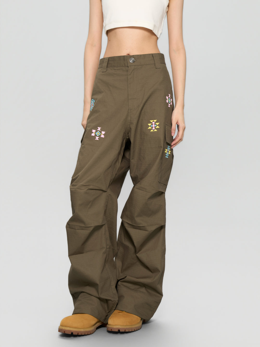 DONCARE(AFGK) "Ethnic style trousers"