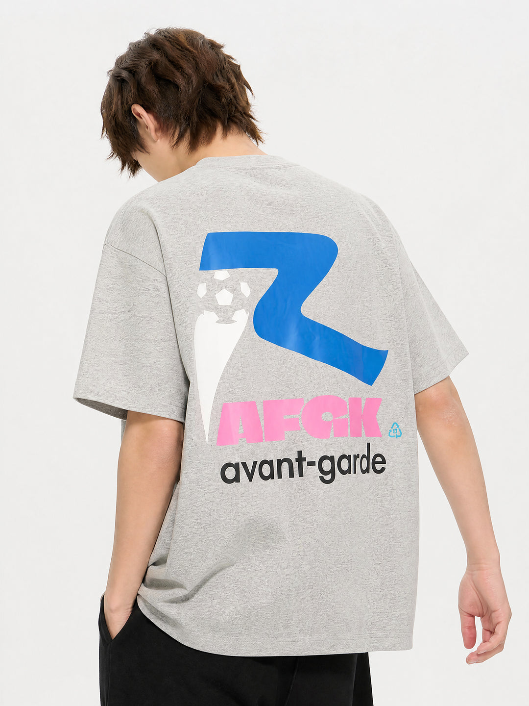 (AFGK) "World Cup Constrast Logo Tee"