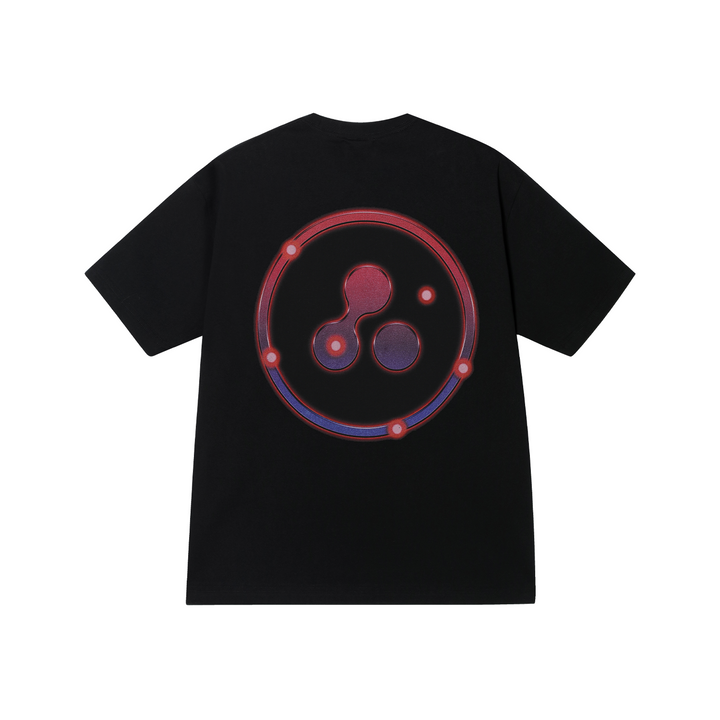 DONCARE(AFGK) "Lazer circle logo tee"