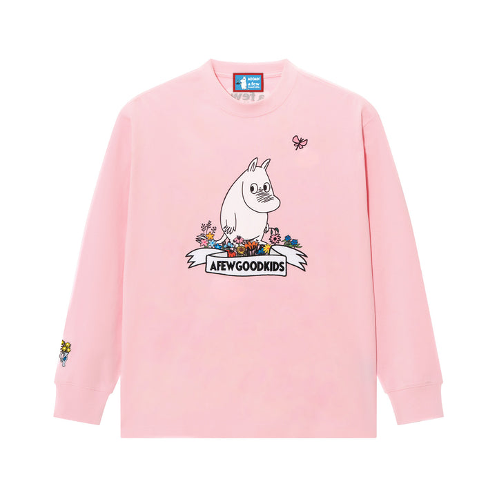 AFGK X MOOMIN "Logo long sleeve shirt"