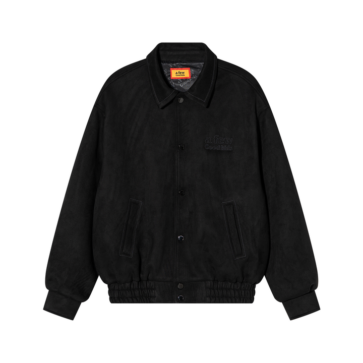 DONCARE(AFGK) "Ethnic Style logo suede jacket"