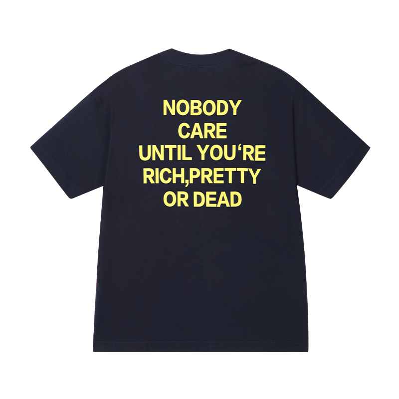 DONCARE(AFGK) “Slogan logo tee”