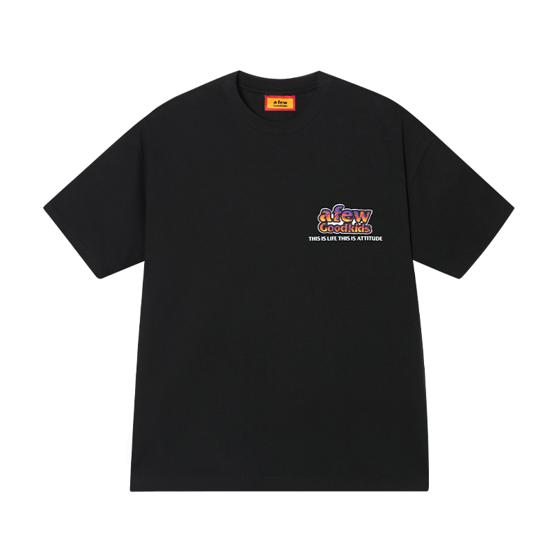 DONCARE(AFGK) “Embroidered patch logo tee”