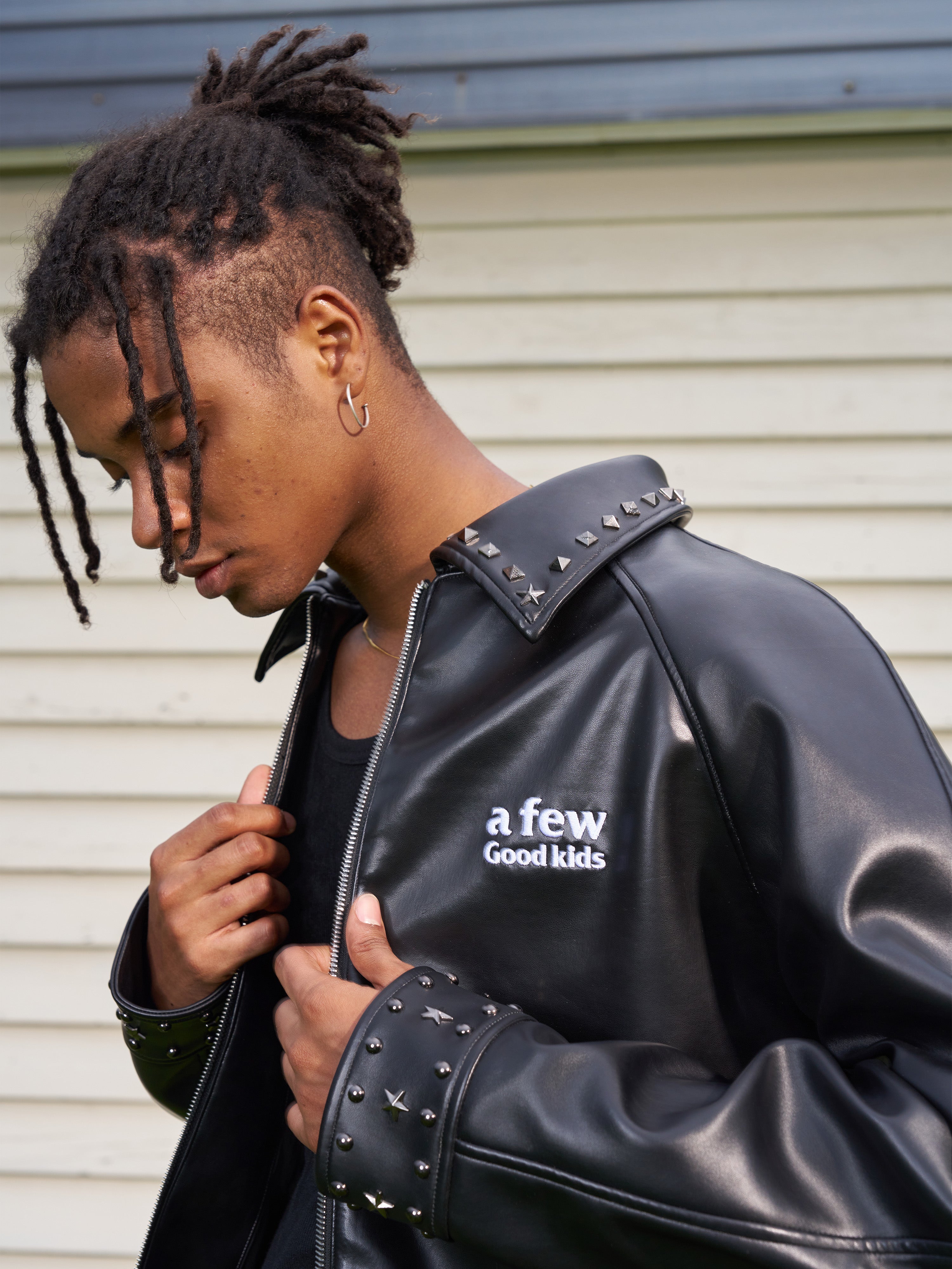 Afewgoodkids newest black leather jacket