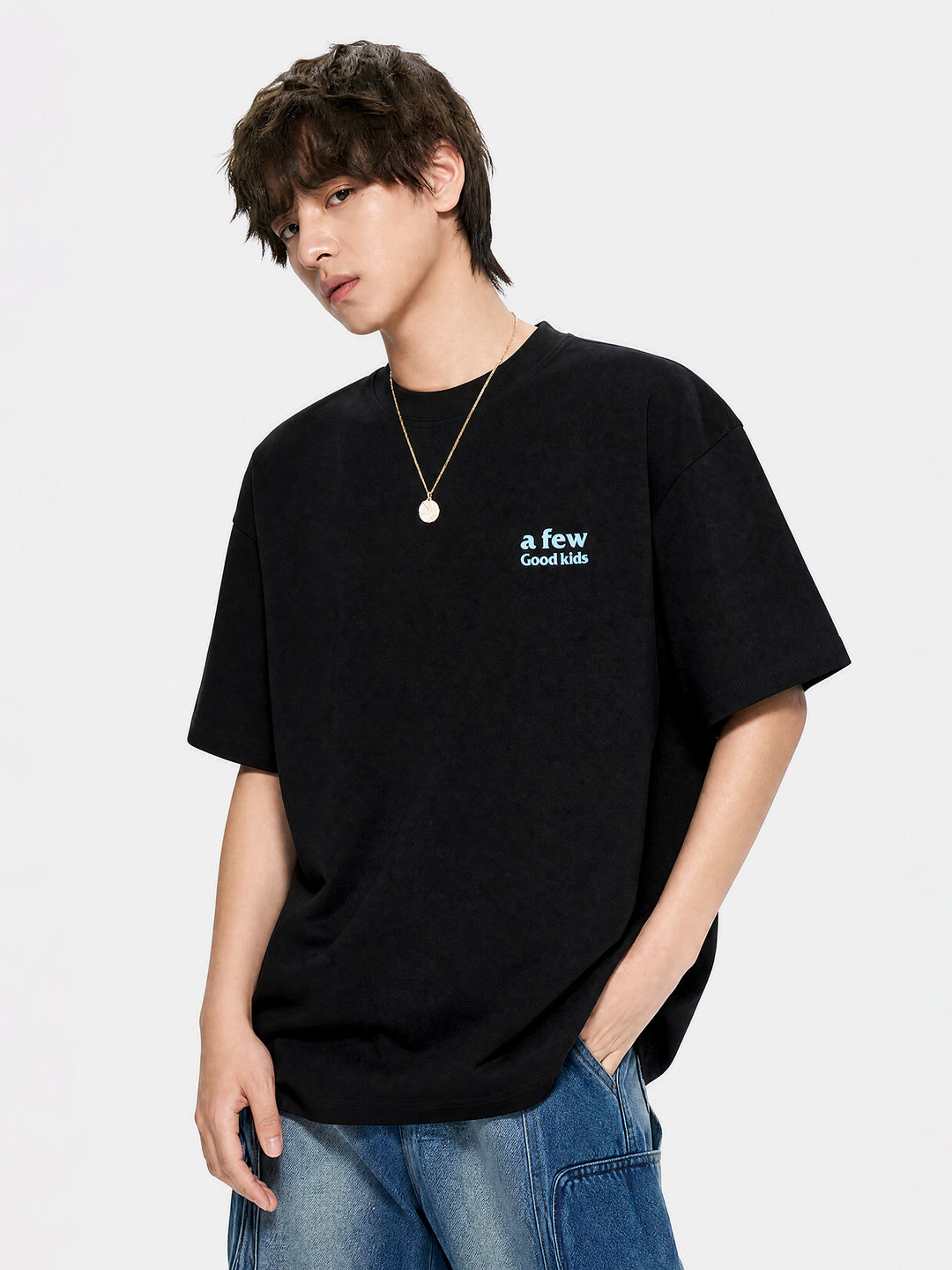 (AFGK) "World Cup Constrast Logo Tee"