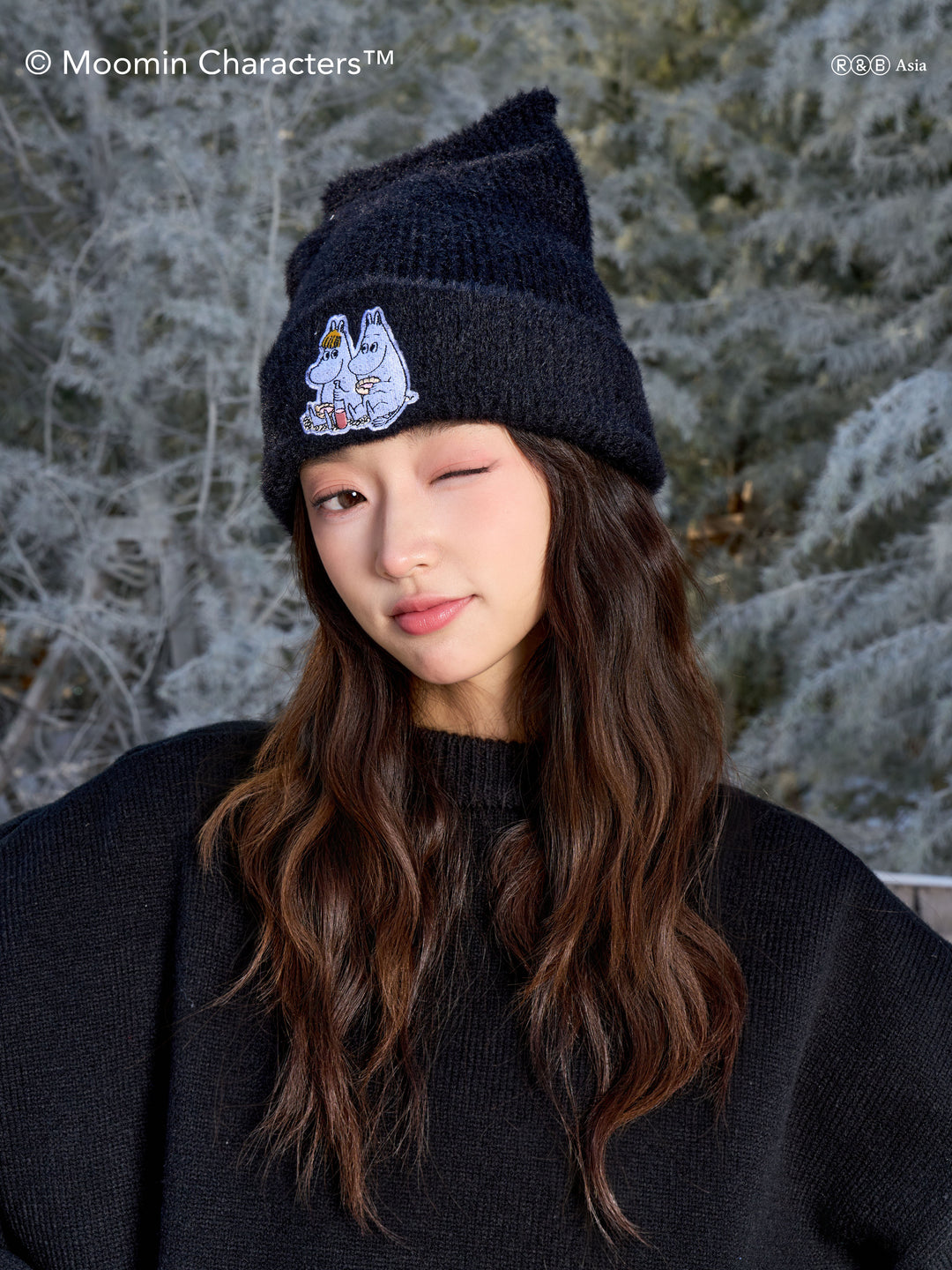 AFGK × MOOMIN “Knitted Beanie”