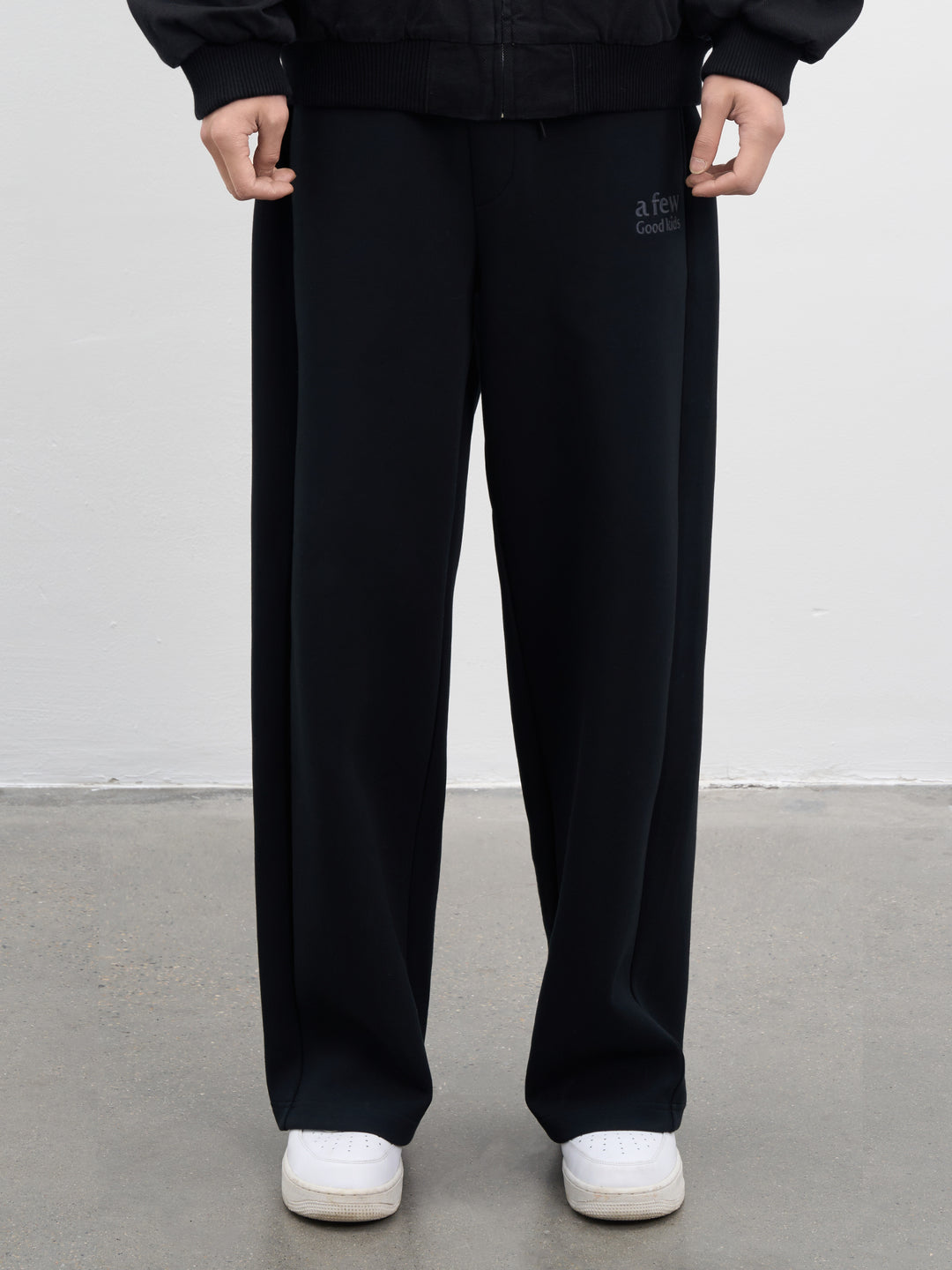 DONCARE(AFGK) "Basic logo trousers"