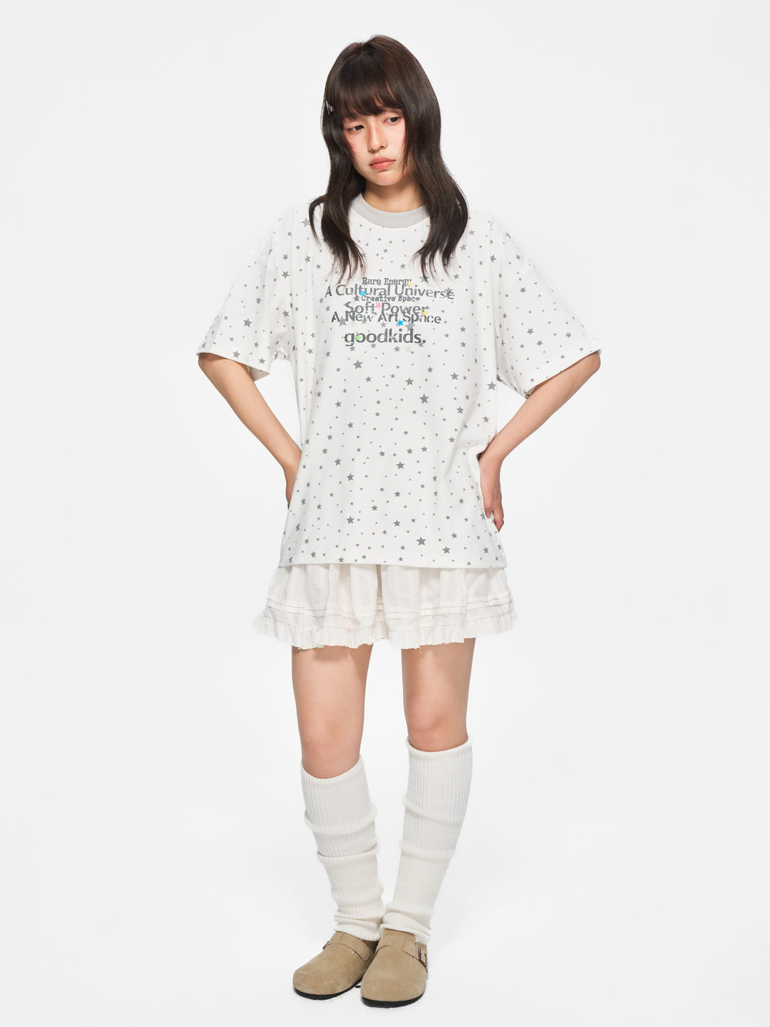 (AFGK) "Allover Star Logo Tee"