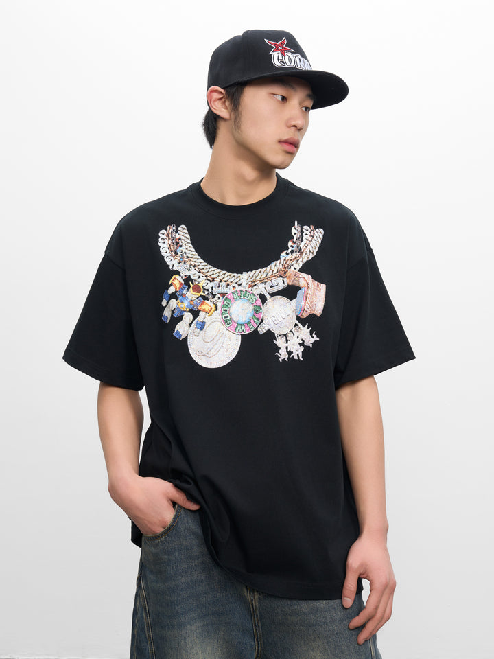 DONCARE(AFGK) "Pendants logo tee"