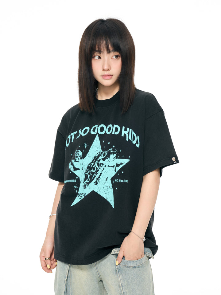AFGK X MCHOTDOG "ANGEL LOGO TEE"