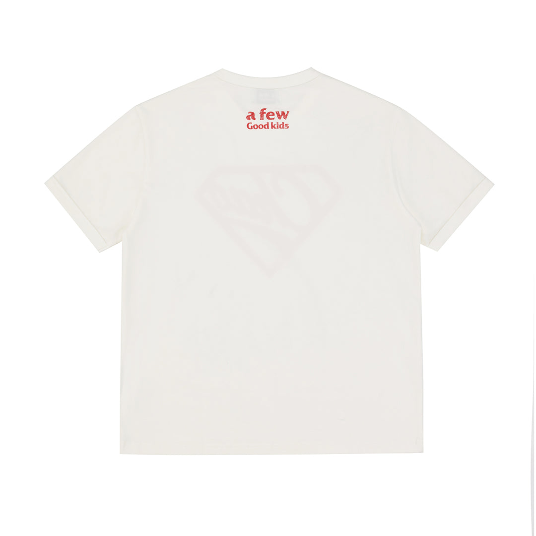 (AFGK) “Chao” Superman-Shield Graphic Tee