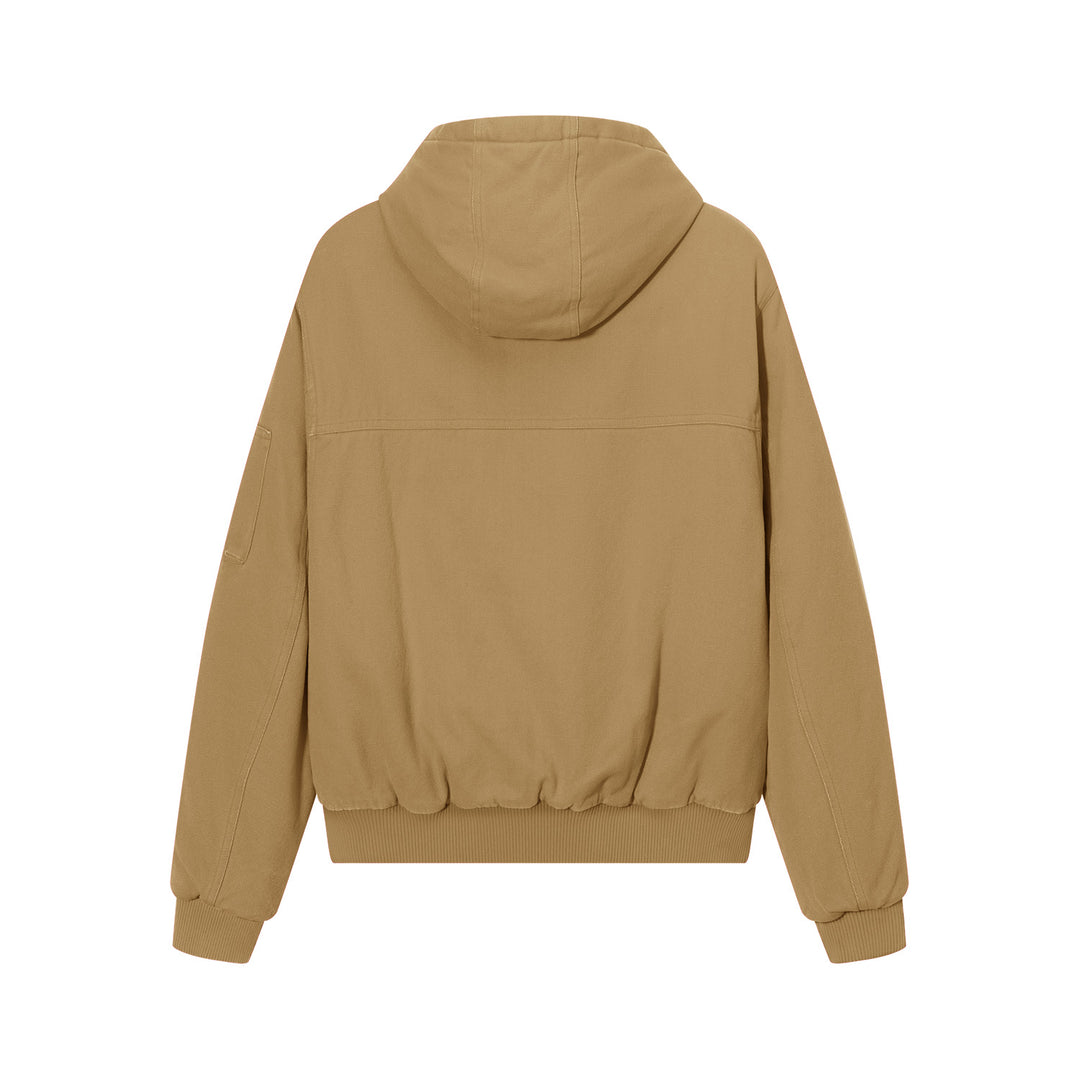 DONCARE(AFGK) "Canvas clasp hooded jacket"